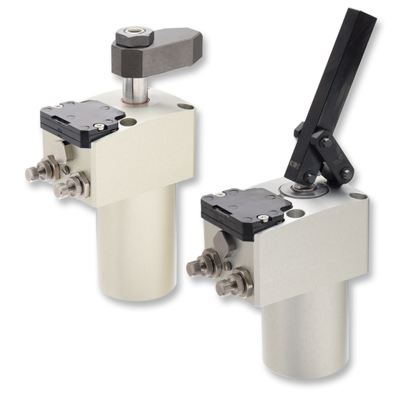 KOSMEK WHP swing clamp and WCP link clamp
